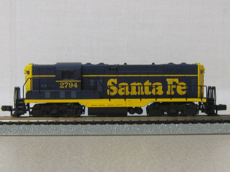 AT&SF - Diesel - GP-7, High Hood wo/ DB - Bookends - Atlas 48286